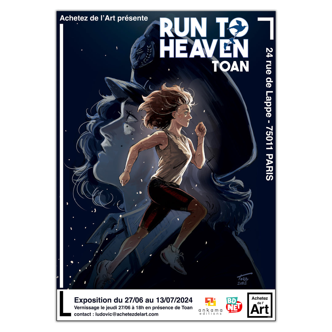 Toan - Run to Heaven - Double planche originale 134-135