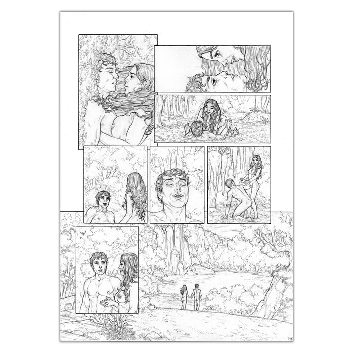 Gianenrico Bonacorsi - Genèse - planche originale 12