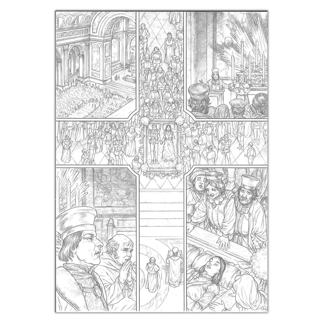 Gianenrico Bonacorsi - Romeo and Juliet - original plate 46