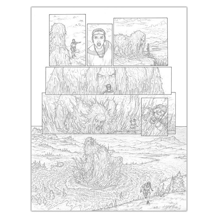 Gianenrico Bonacorsi - Sisyphe and Asclépios - original plate 31