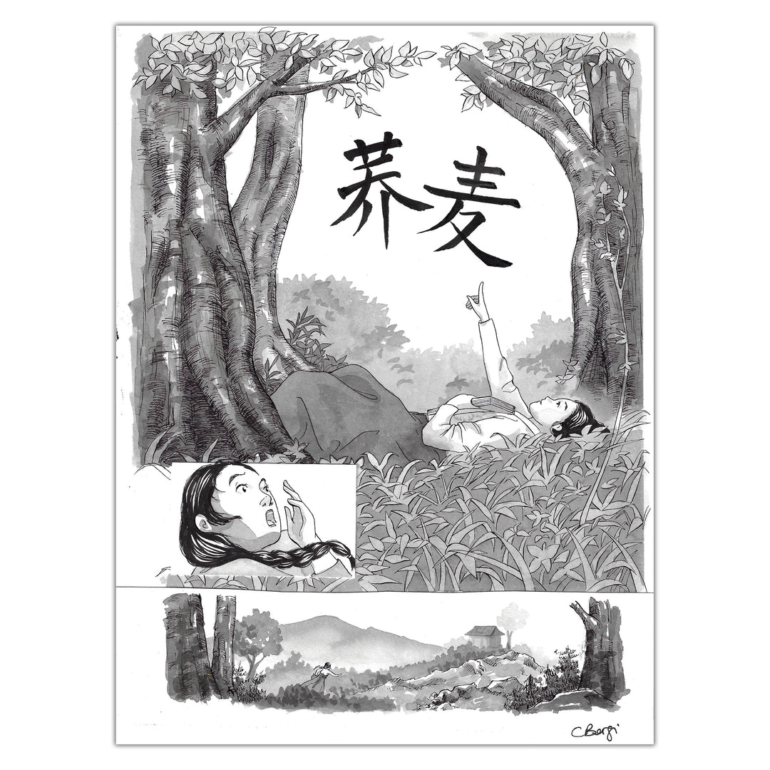 Carine Borgi - The Promise of Breath - Original page 10
