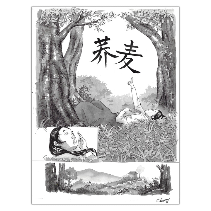 Carine Borgi - The Promise of Breath - Original page 10