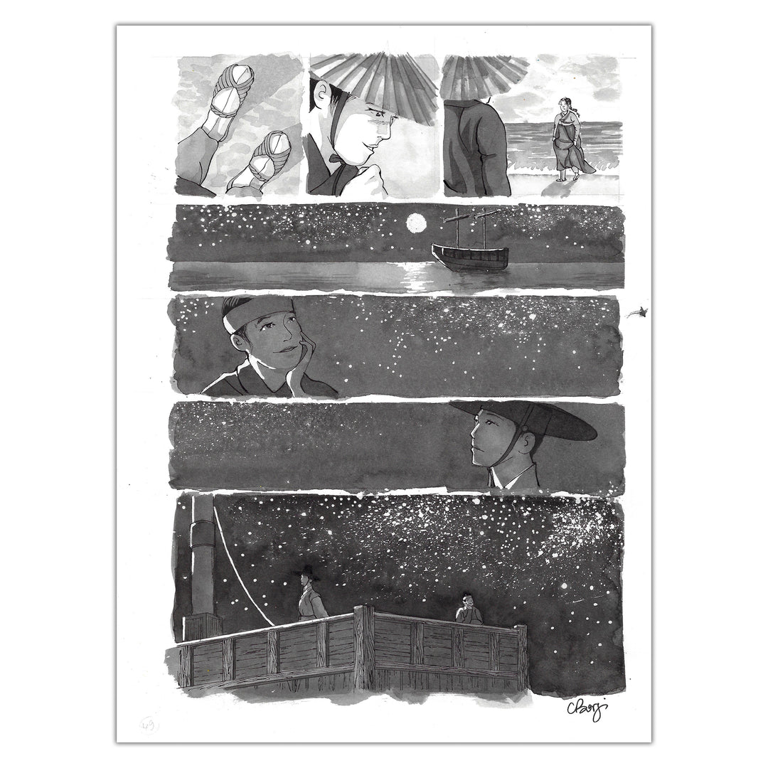 Carine Borgi - The Promise of Breath - Original page 49
