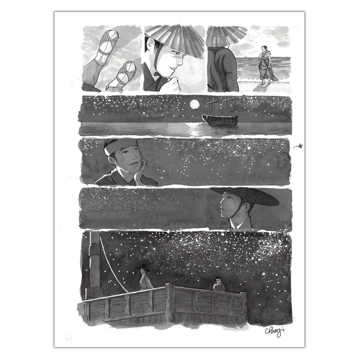 Carine Borgi - The Promise of Breath - Original page 49