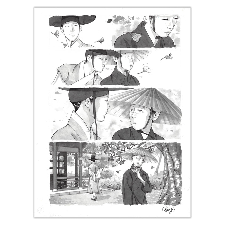 Carine Borgi - The Promise of Breath - Original page 56