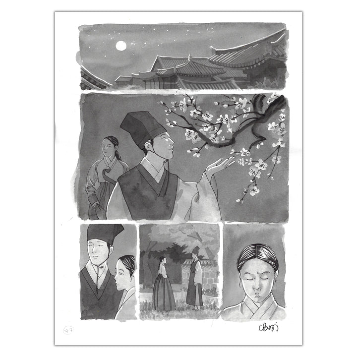 Carine Borgi - The Promise of Breath - Original page 77