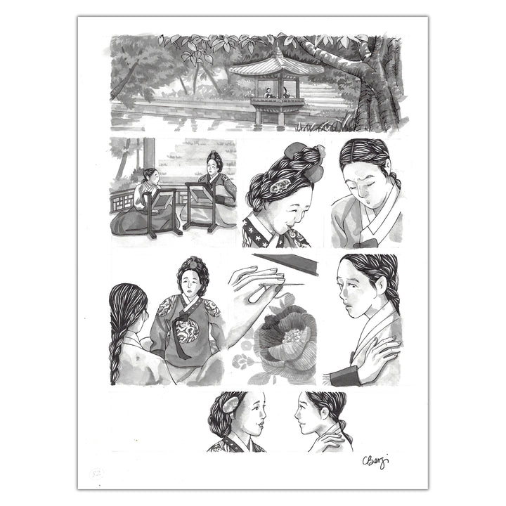 Carine Borgi - The Promise of Breath - Original page 82
