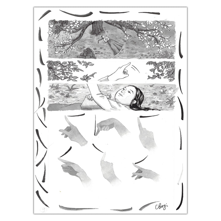 Carine Borgi - The Promise of Breath - Original page 9