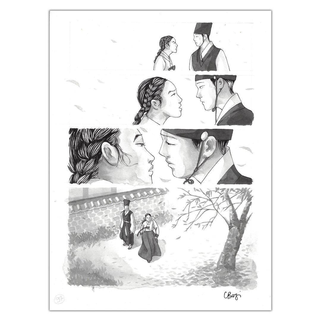 Carine Borgi - The Promise of Breath - Original page 97