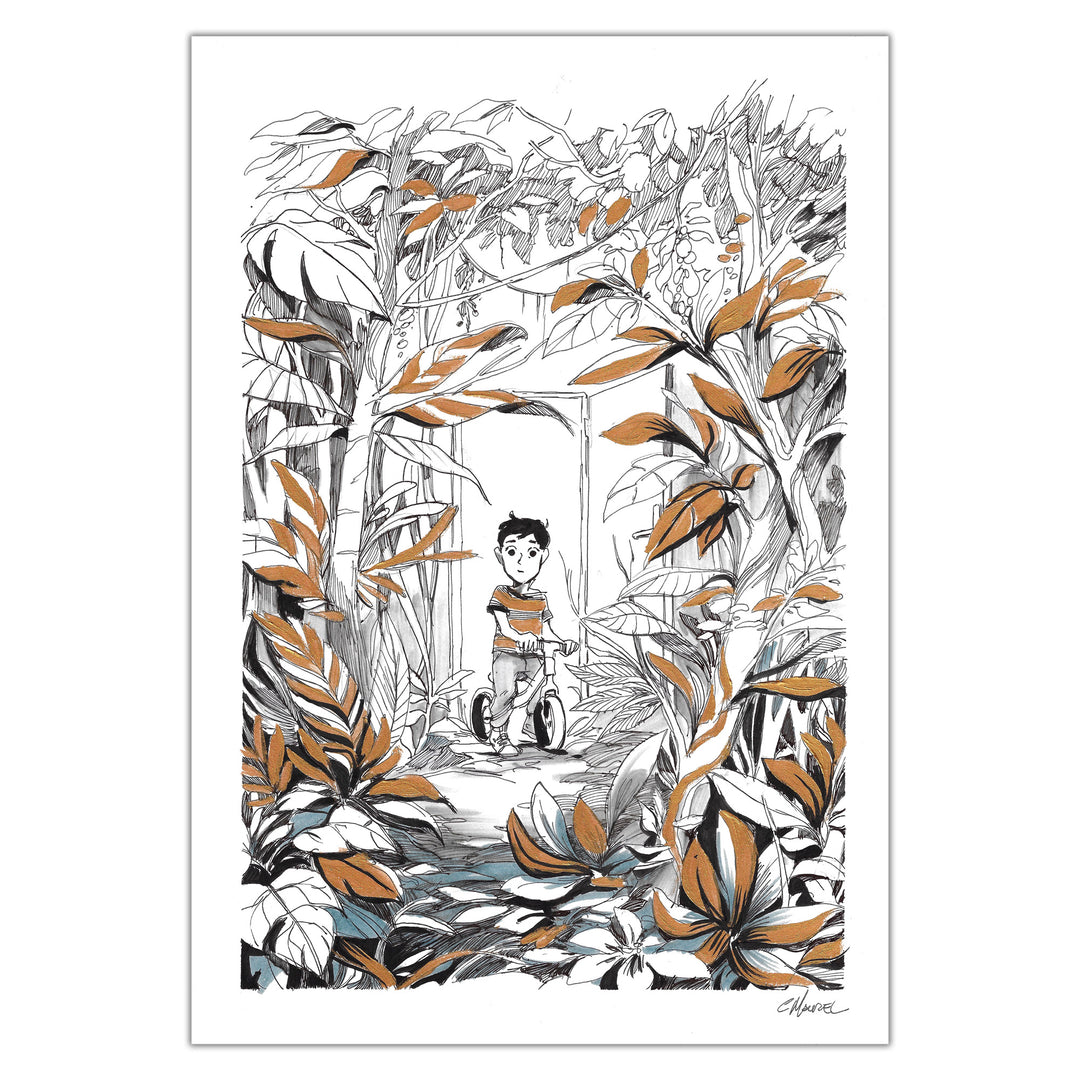 Guillaume Singelin - Frontier - Original panel 190