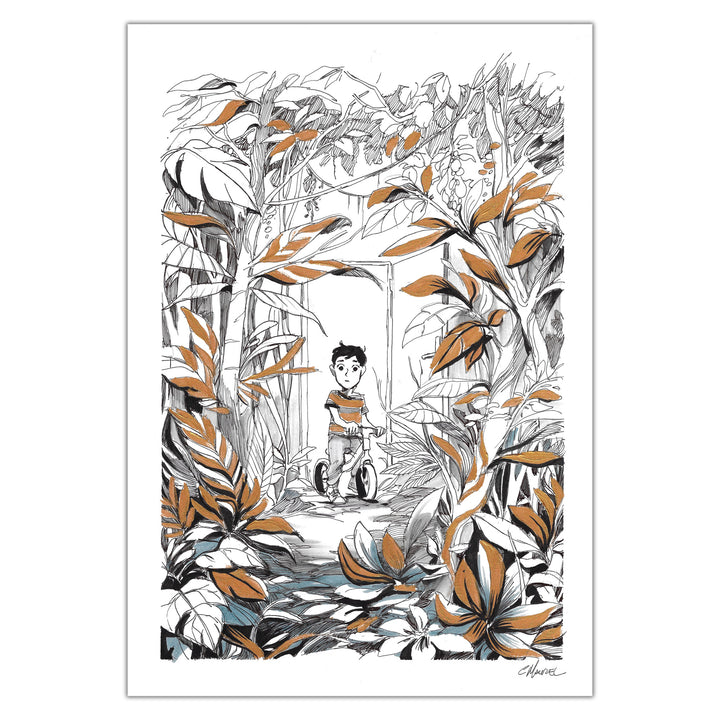 Guillaume Singelin - Frontier - Original panel 190