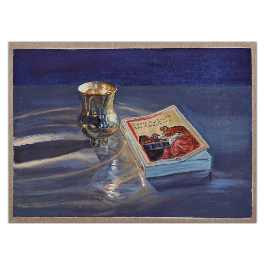 Dominique Renson - Caput Mortuum - Natures mortes - La Timbale et les Confessions de Saint Augustin (2022)