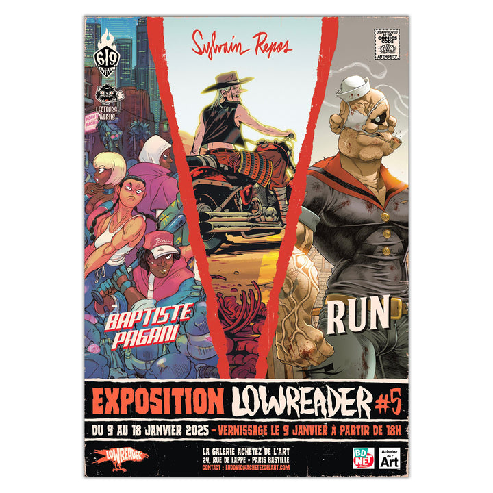 Baptiste Pagani – LowReader 5 - Metallic Madness - Planche originale 11