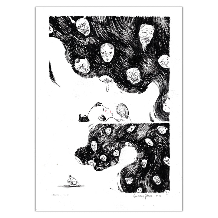 Guilherme Petreca - Kabuki - Planche originale 17