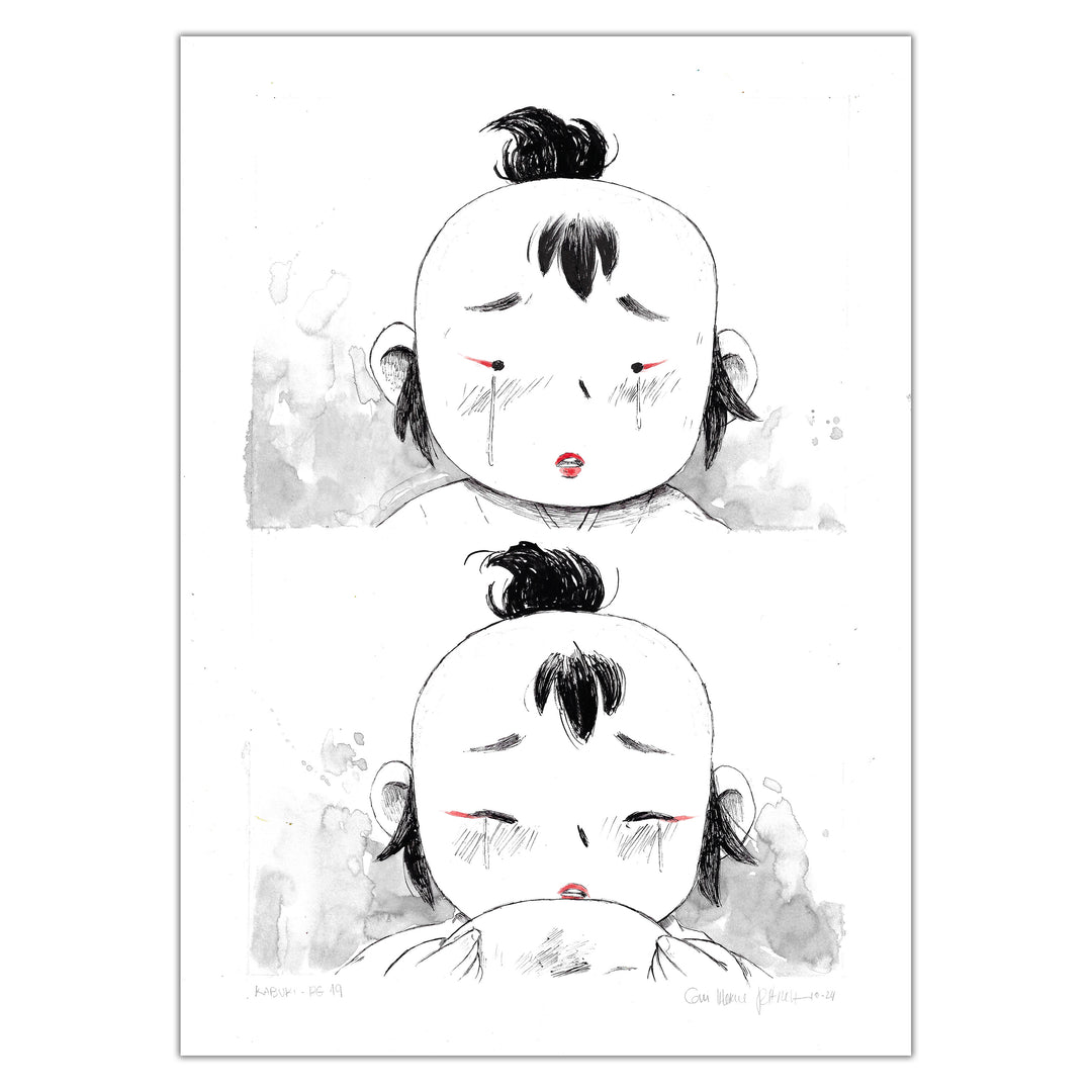 Guilherme Petreca - Kabuki - Planche originale 19