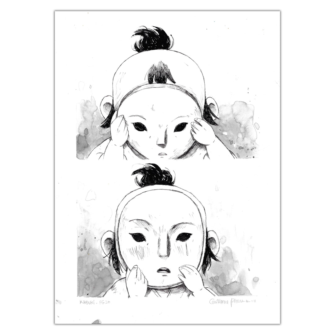 Guilherme Petreca - Kabuki - Planche originale 20