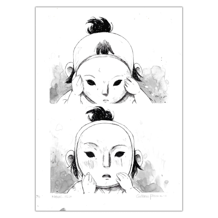 Guilherme Petreca - Kabuki - Planche originale 20