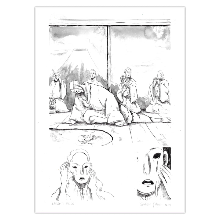 Guilherme Petreca - Kabuki - Planche originale 26