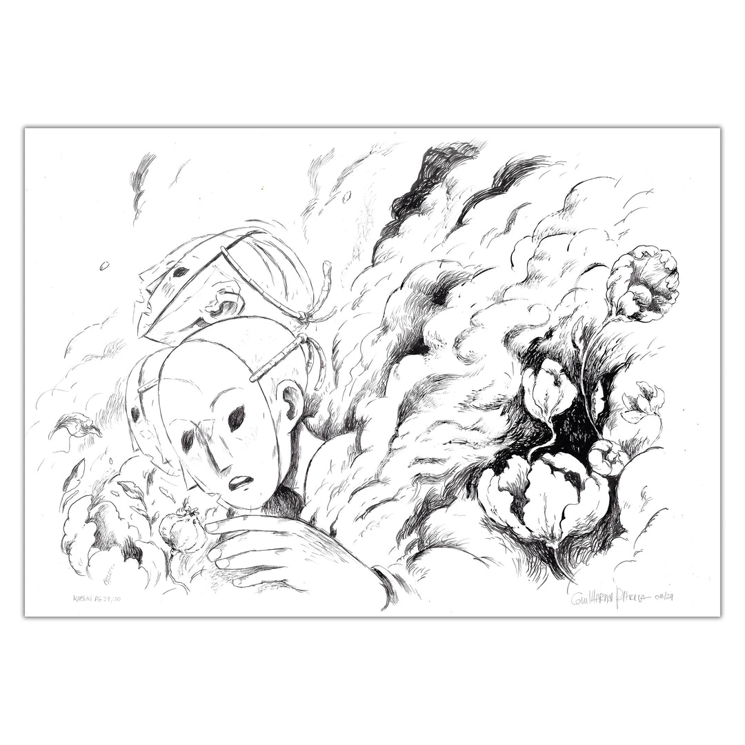 Guilherme Petreca - Kabuki - Double planche originale 29-30