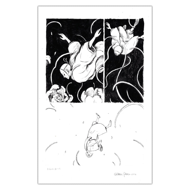 Guilherme Petreca - Kabuki - Planche originale 34