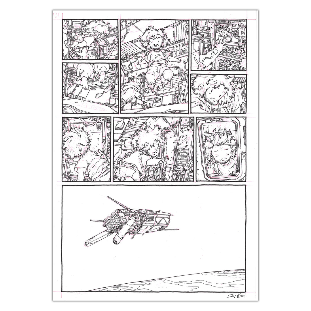 Guillaume Singelin - Frontier - Original panel 190