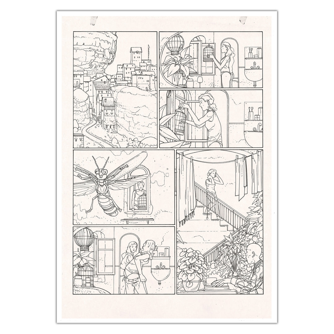 Jared Muralt - Buglands - Planche originale 14
