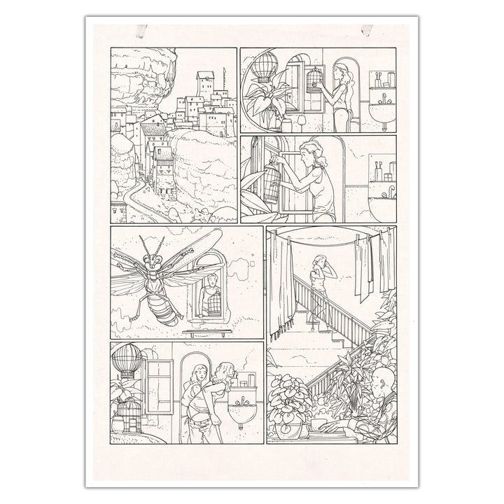 Jared Muralt - Buglands - Planche originale 14