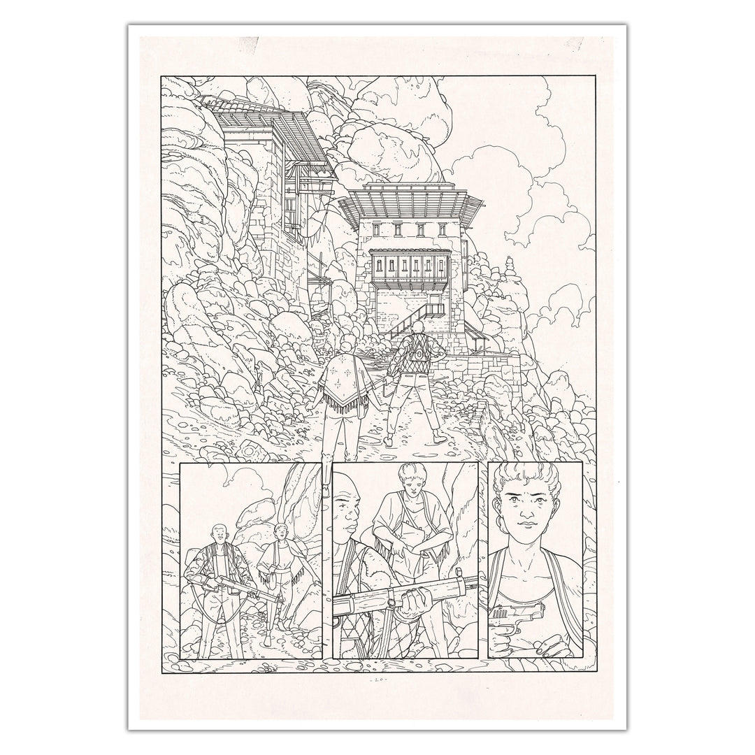 Jared Muralt - Buglands - Planche originale 20