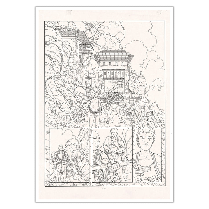 Jared Muralt - Buglands - Planche originale 20