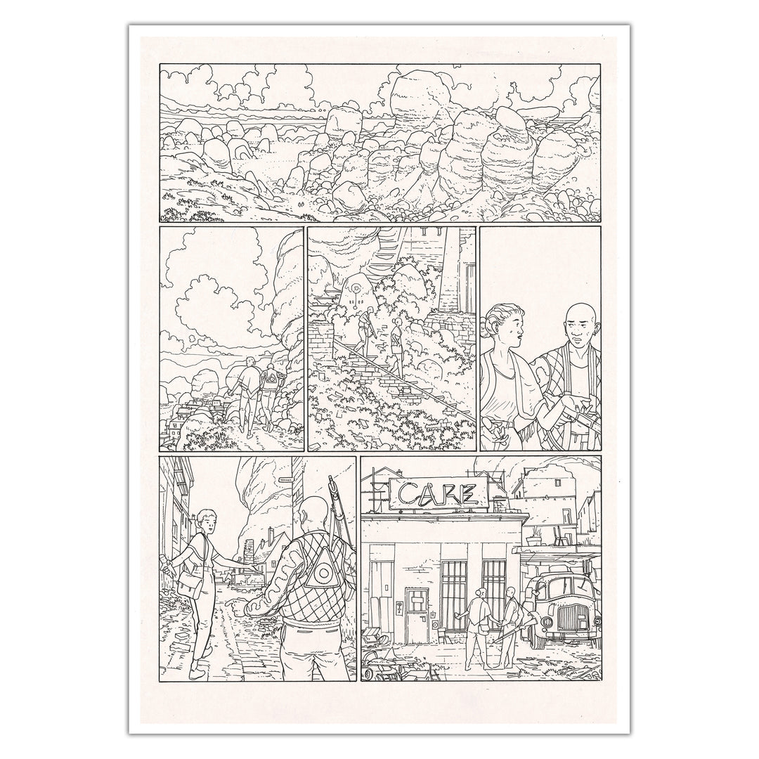 Jared Muralt - Buglands - Planche originale 23