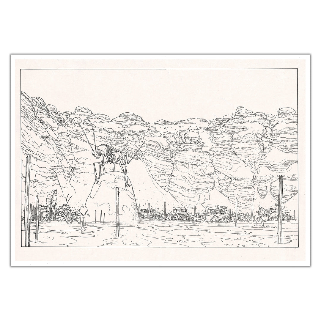Jared Muralt - Buglands - Double Planche originale 38 & 39