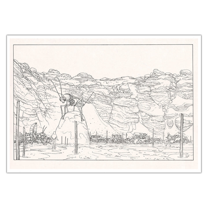 Jared Muralt - Buglands - Double Planche originale 38 & 39