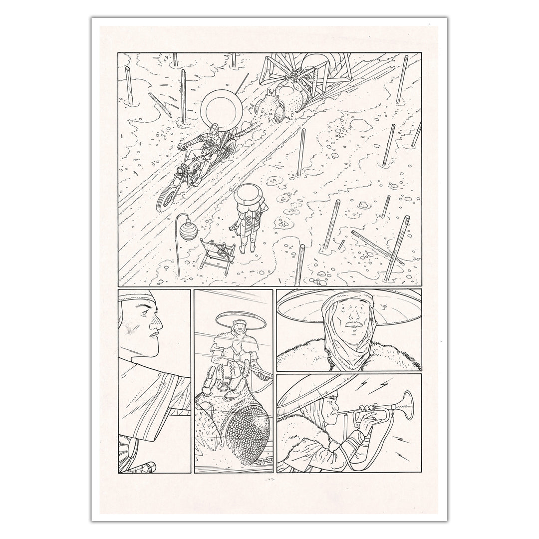 Jared Muralt - Buglands - Planche originale 49