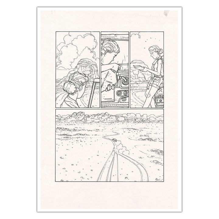 Jared Muralt - Buglands - Planche originale 6