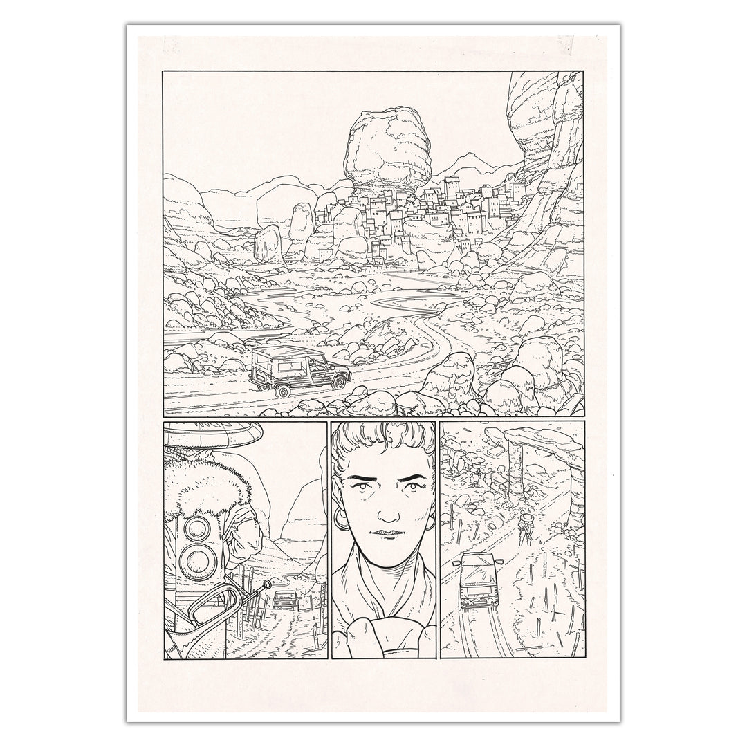 Jared Muralt - Buglands - Planche originale 8