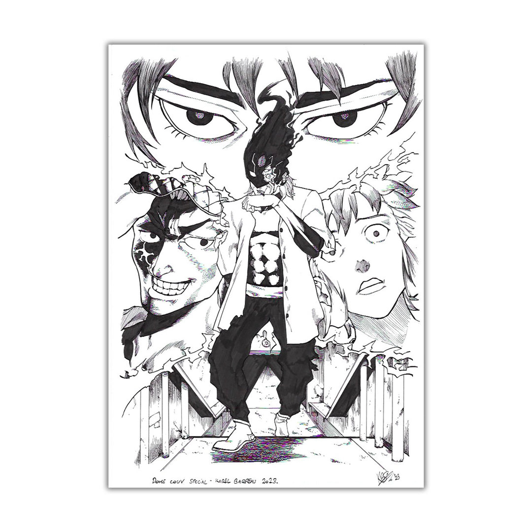 Guillaume Singelin - Frontier - Original panel 190