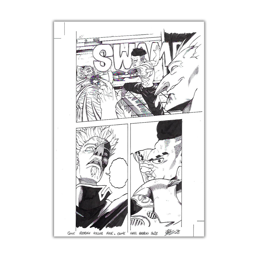 Guillaume Singelin - Frontier - Original panel 190