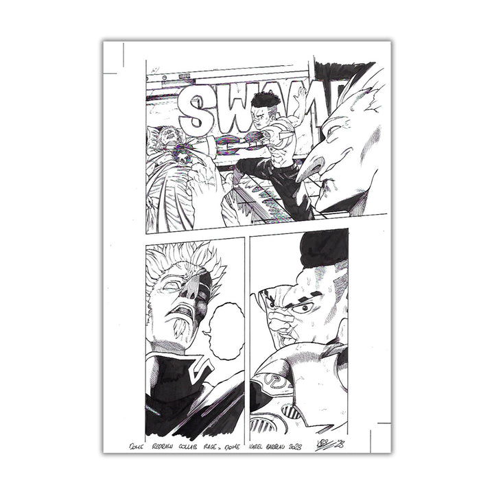 Guillaume Singelin - Frontier - Original panel 190