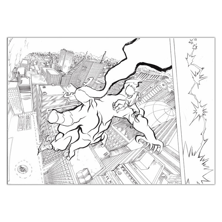 Guillaume Singelin - Frontier - Original panel 190