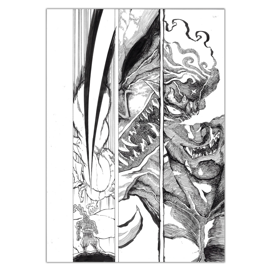 Guillaume Singelin - Frontier - Original panel 190