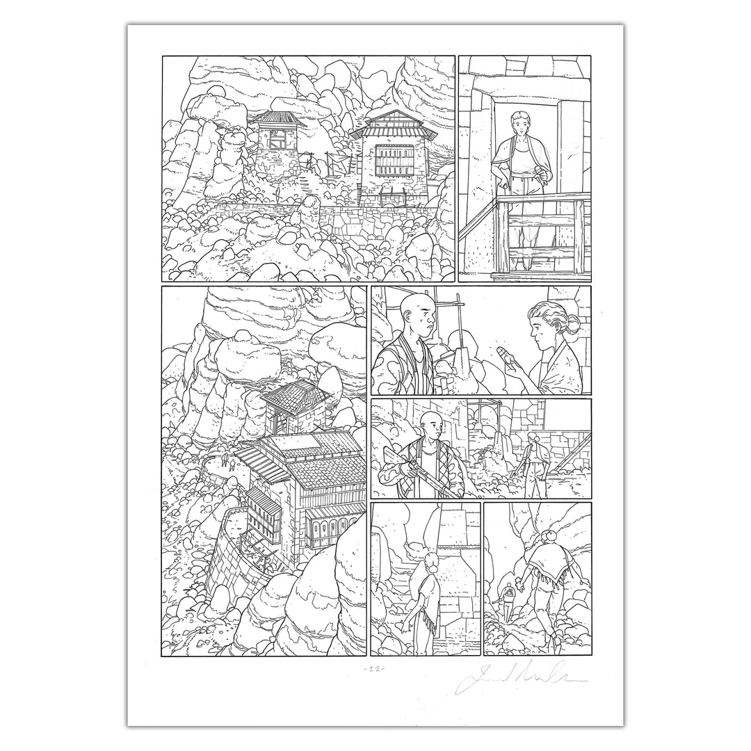 Jared Muralt - Buglands - Planche originale 22