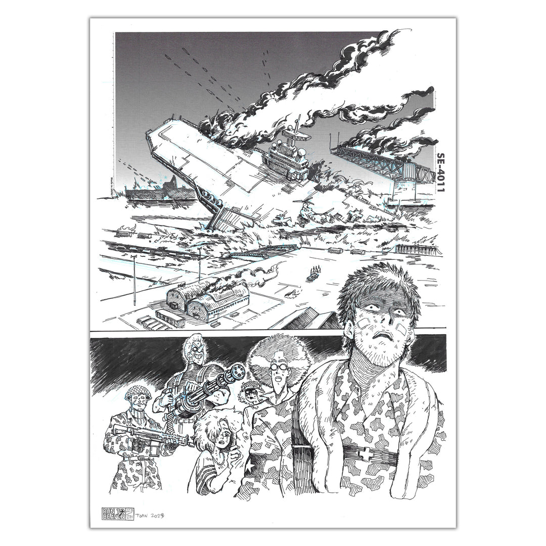 Toan - Run to Heaven - Planche originale 229