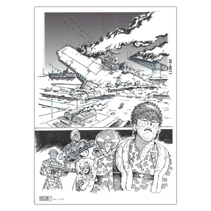 Toan - Run to Heaven - Planche originale 229