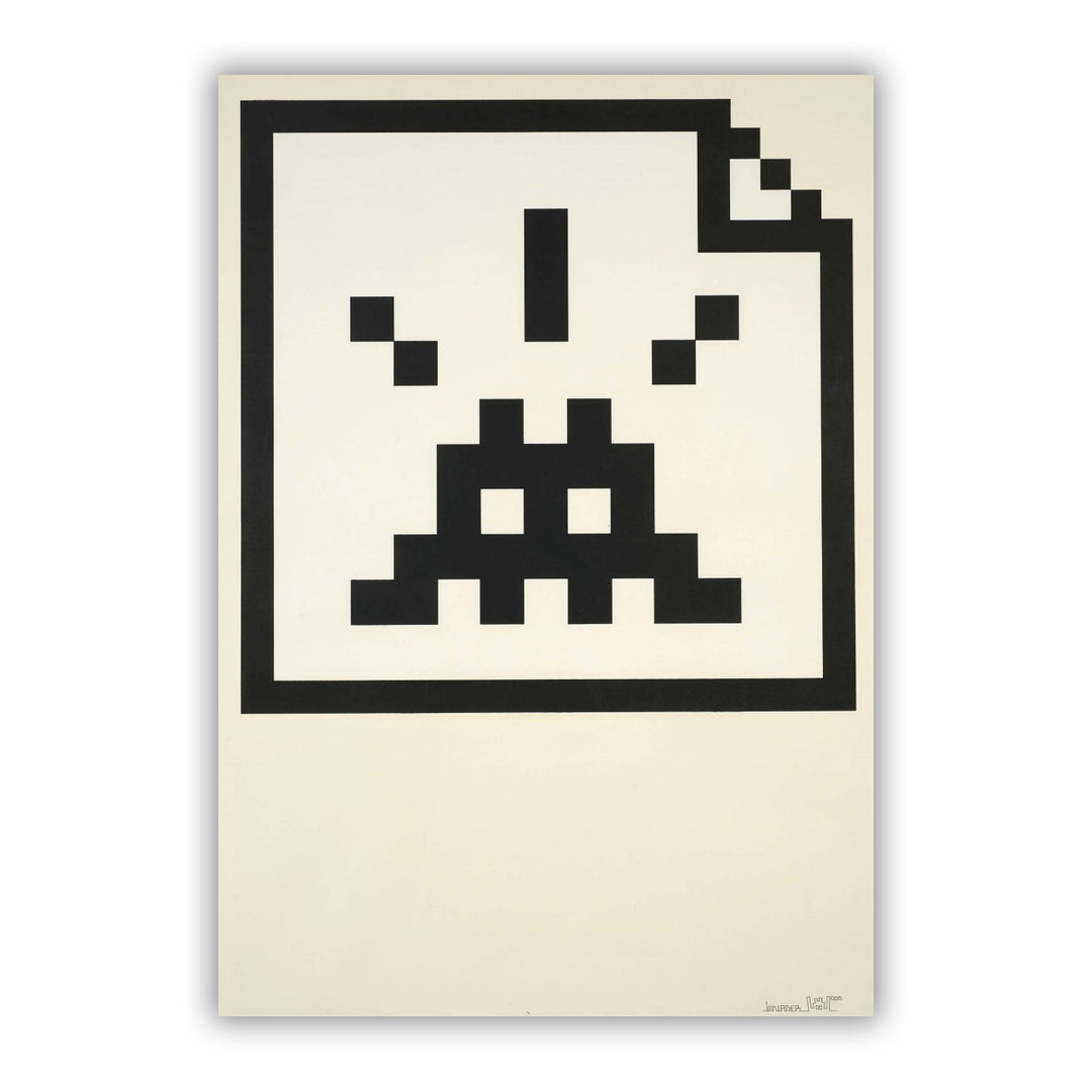 Invader - Space file (black edition) - 2006