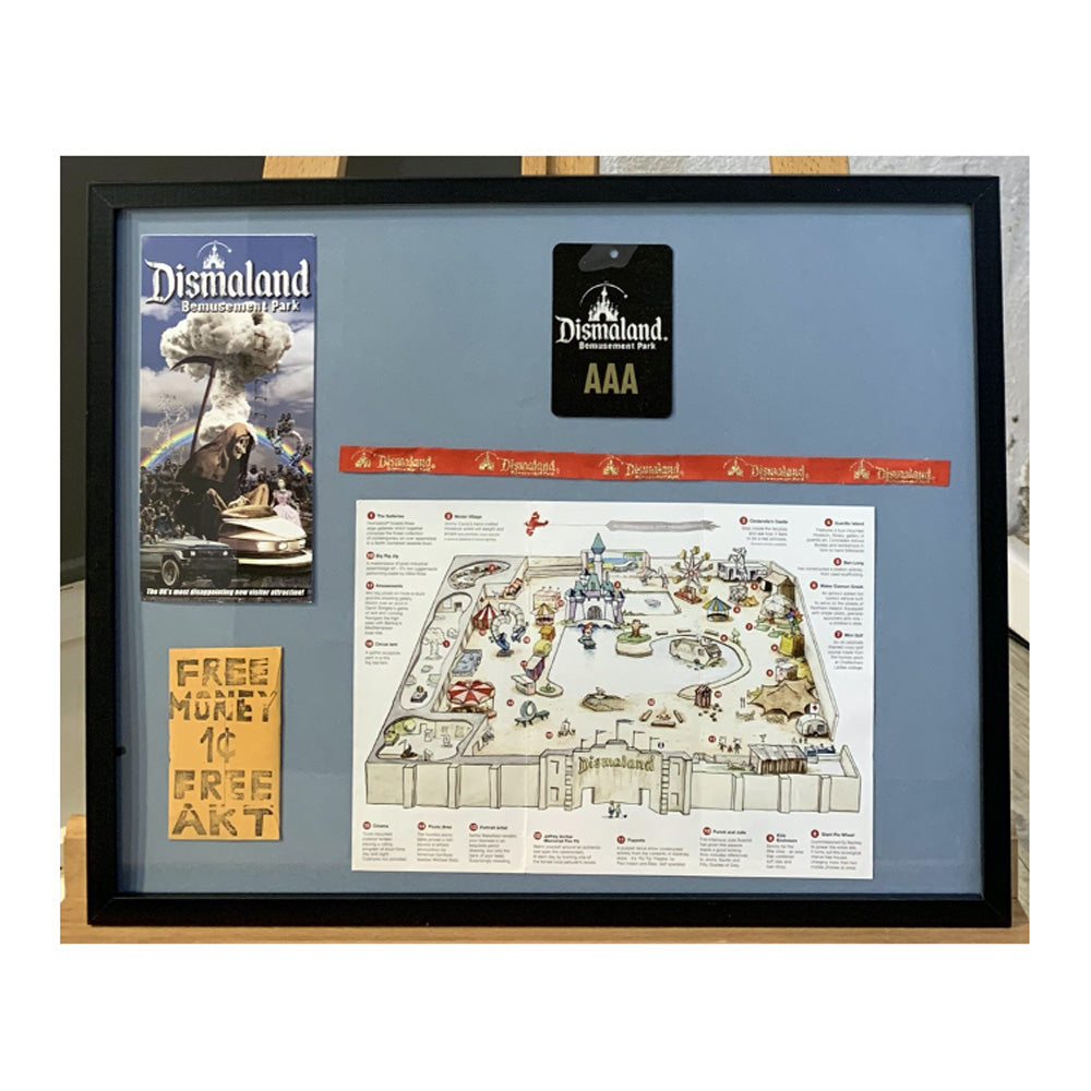 Banksy - Dismaland - set of souvenirs - 2015