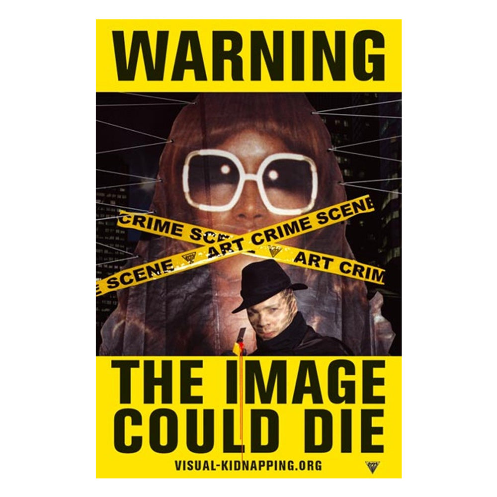 ZEVS - “Warning” Visual Kidnapping - Art Crime Scene (2004)