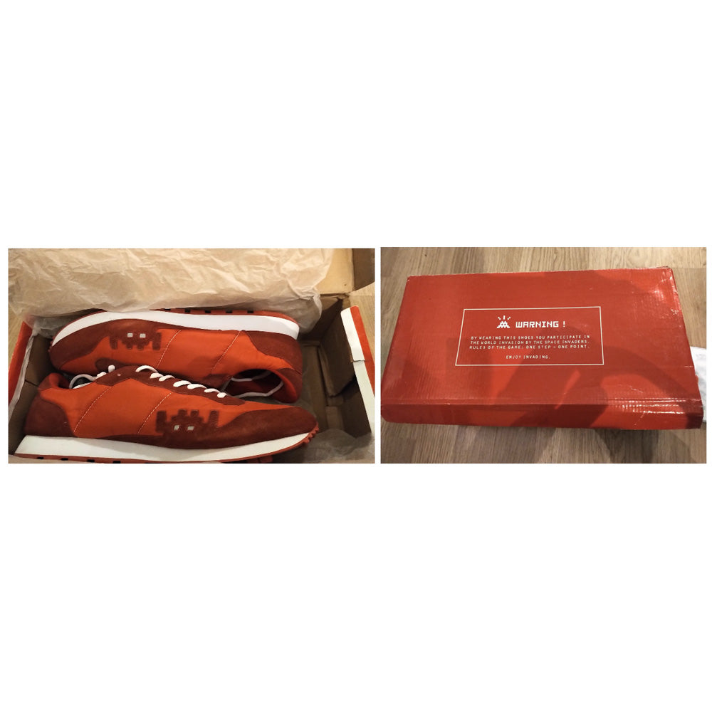 Invader - Red Sneakers 01 POINT Ltd Edition - 2003