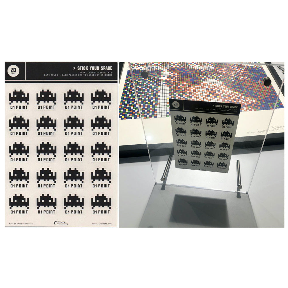Invader - Stick your space, 20 points - 2000