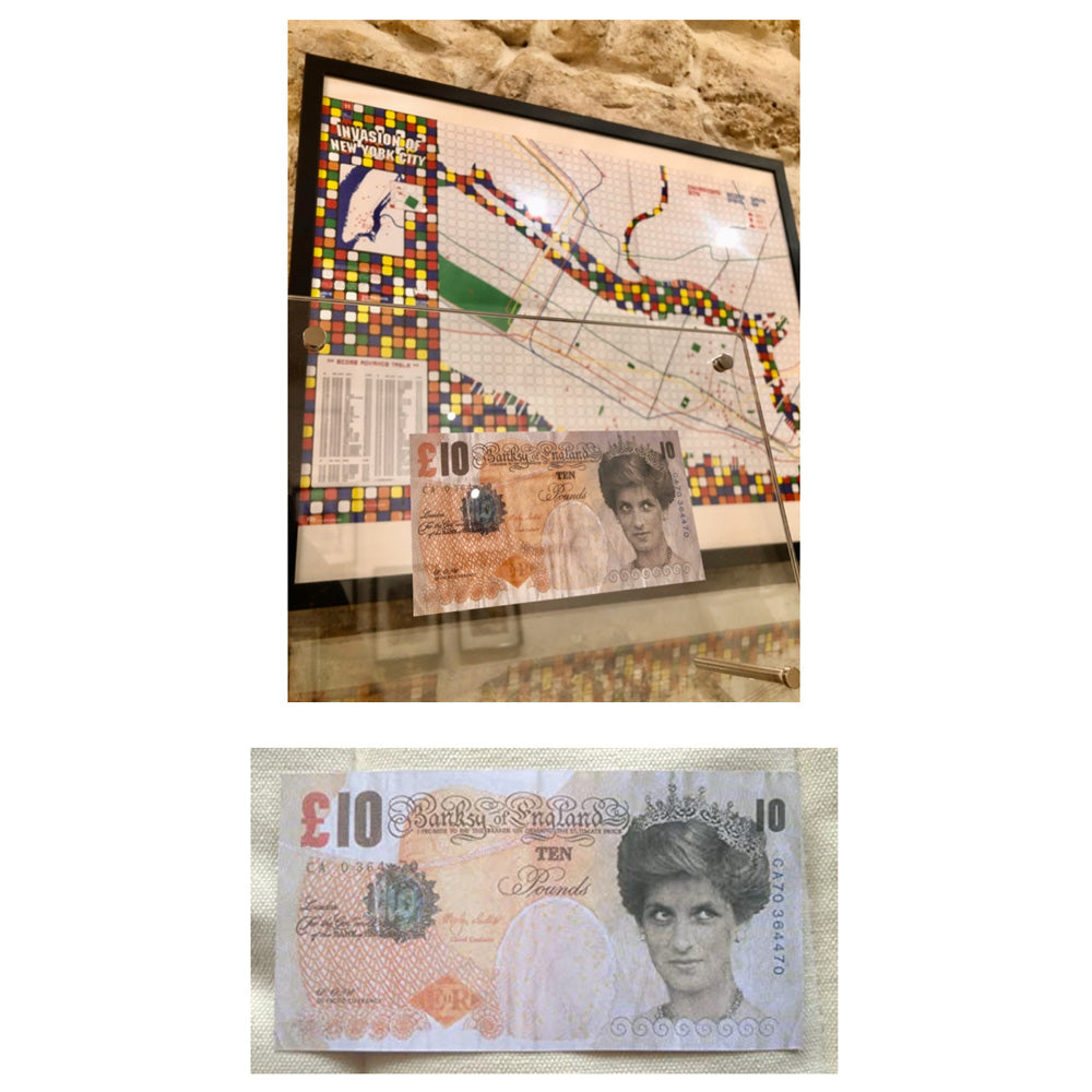 Banksy - Di-Faced Tenner - 2004