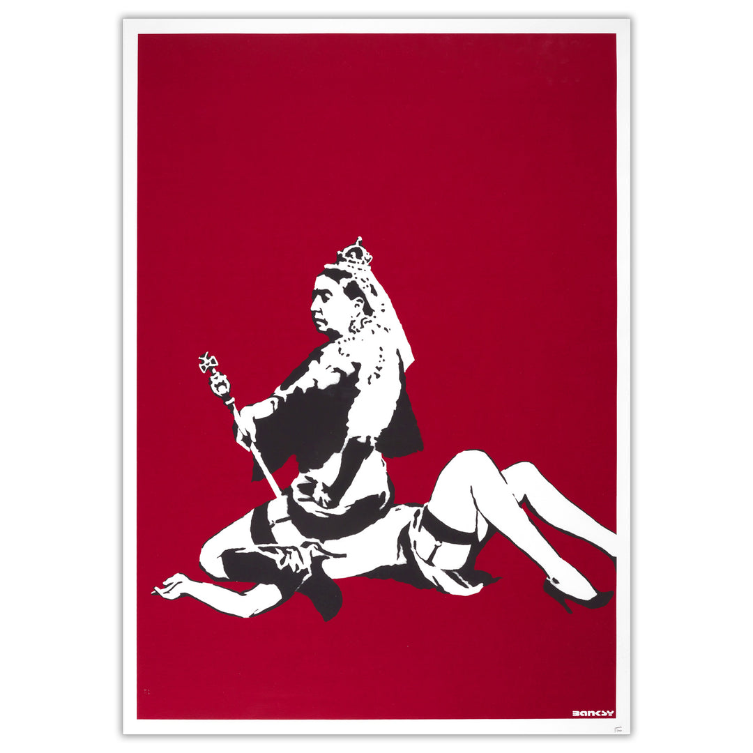 Banksy - Queen Vic - 2003